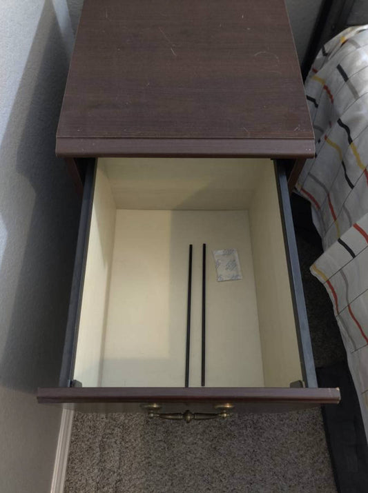 Wooden Nightstand / Bedside Table