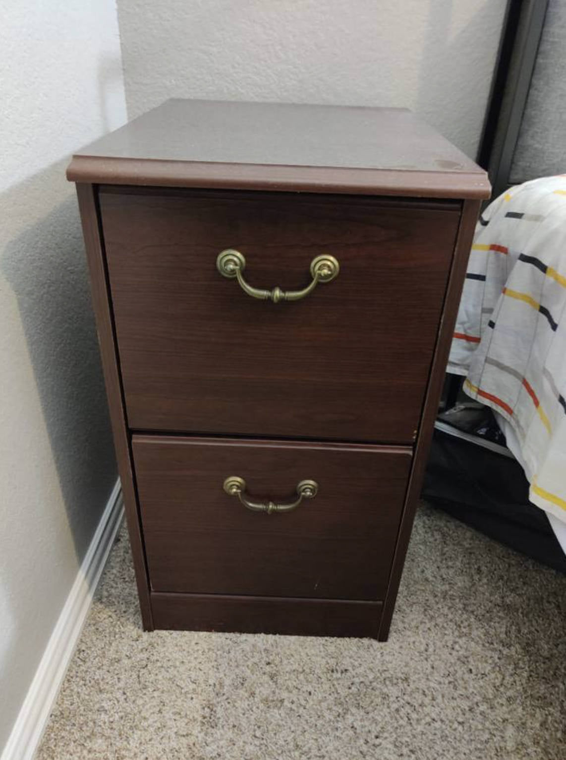 Wooden Nightstand / Bedside Table