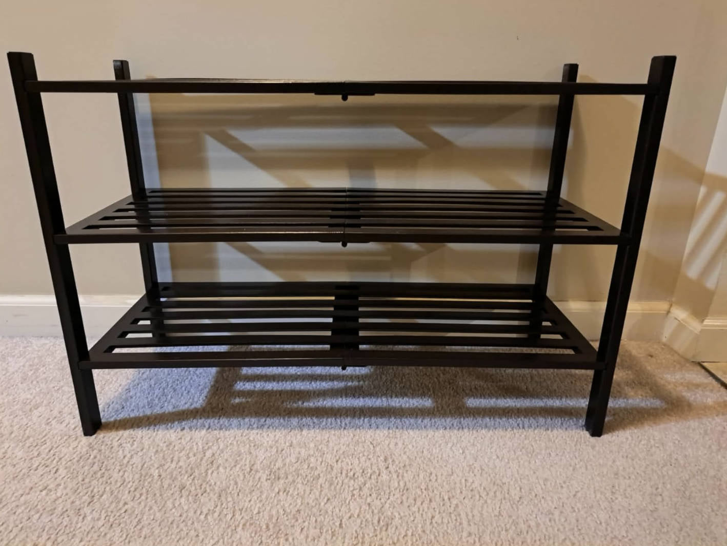 Wooden Shoe Rack
